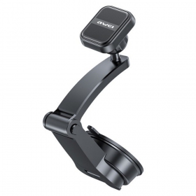 Suporte para telefone de carro Awei X54 Magnetic (dashboard/windshield) preto