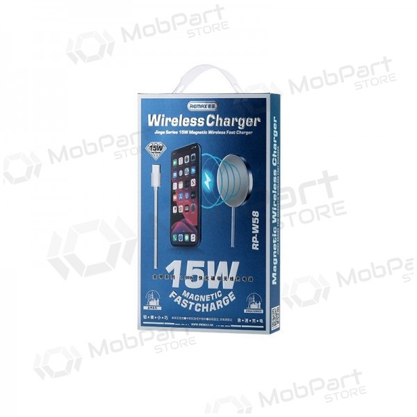 Carregador sem fio Remax RP-W58 15 W branco