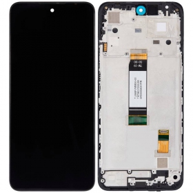 Xiaomi Redmi 12 4G / 12 5G / Poco M6 Pro 5 ecrã (preto) (com moldura) (Premium)