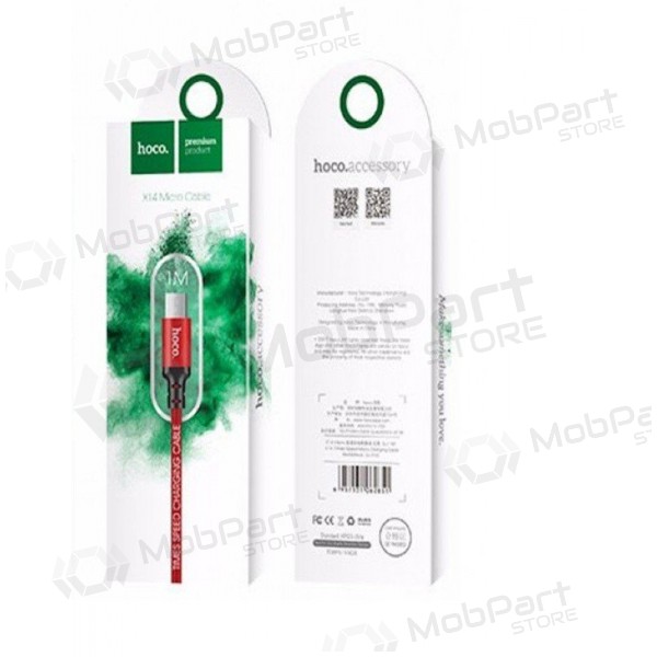 USB cabo HOCO X14 Times speed 