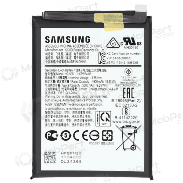 Bateria Samsung Galaxy A02s, A03, A03s, acumulador (original)