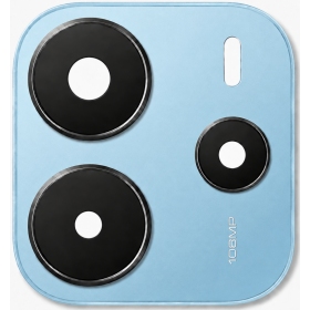 Vidro da câmera Xiaomi Redmi Note 14 4G com moldura (azul)