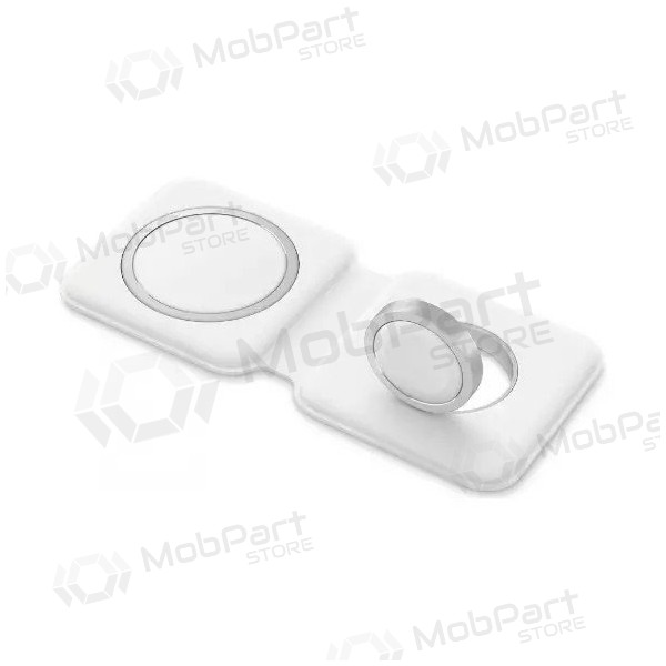 Carregador sem fio 2in1 Smart Phone, Watch MagSafe 10W (branco)