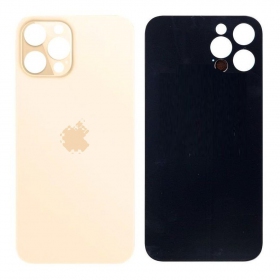 Apple iPhone 12 Pro Max tampa traseira da bateria (dourado) (bigger hole for camera)