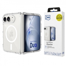 Capa para Apple iPhone Duo - 3mk Armor MagCase (transparente)