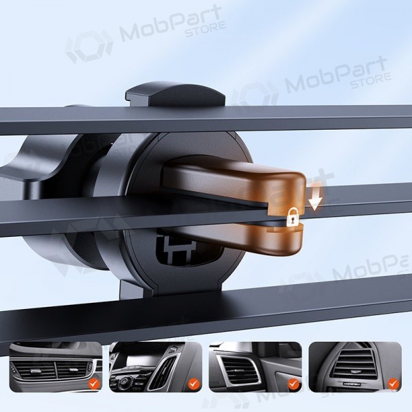Suporte para telefone de carro Joyroom JR-ZS283 (air vent) preto