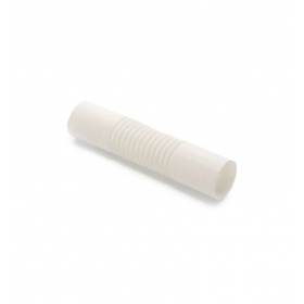 Vamzdelio U-50mm lanksti conector, branco (40)