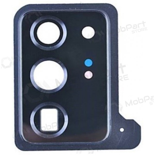 Samsung N985 / N986 Galaxy Note 20 Ultra lente vidro da câmera (preto) (com moldura)