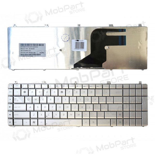 ASUS N55, N75, X5QS, PRO7DS, X7DS (US) teclado