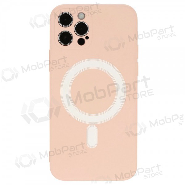 Capa Apple iPhone 12 Pro Max - MagSilicone (cor areia)