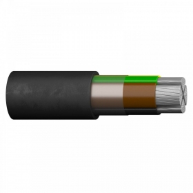 Cabo de força Prysmian Group AXPK-PE 4x16 mm² alumínio XLPE CPR Eca 0.6/1 kV