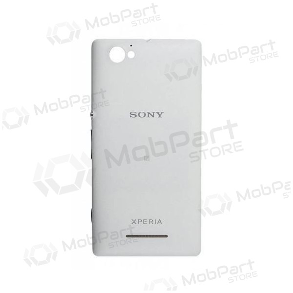 Sony Xperia M tampa traseira da bateria (branco) (usado grade A, original)