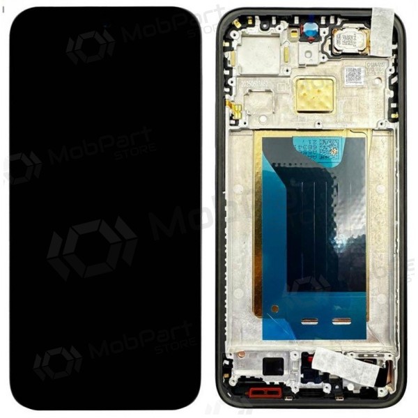 Tela Xiaomi 15T 5G (cinzenta) (com moldura) (original)