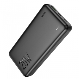 Bateria externa Power Bank Hoco J87A Type-C PD 20W+Quick Charge 3.0 20000mAh preto