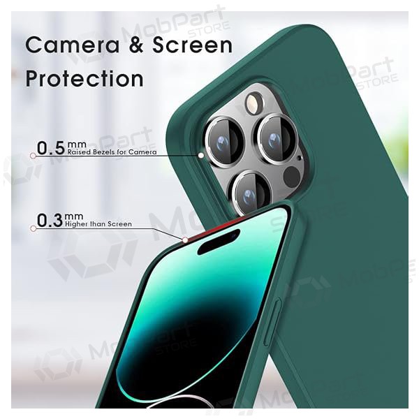 Apple iPhone 16 capa - X-Level Guardian (verde escuro)