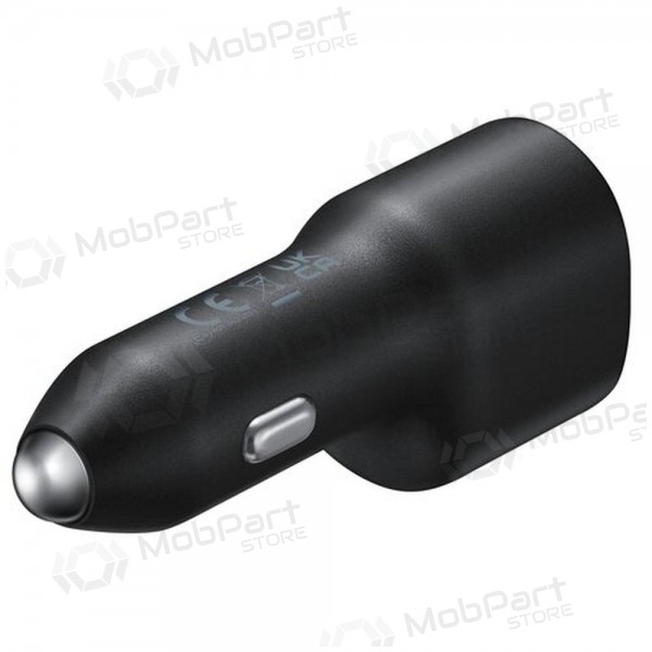 Carregador automobilinis original Samsung EP-L4020NBEGEU 1xType-C 1xUSB-A preto na embalagem 40W