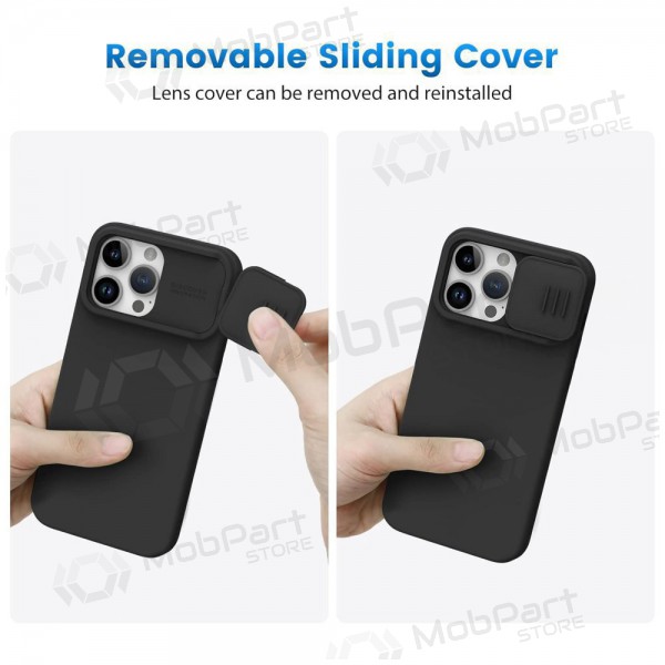 Apple iPhone 14 Plus capa „Nillkin Silicone“ (preto)