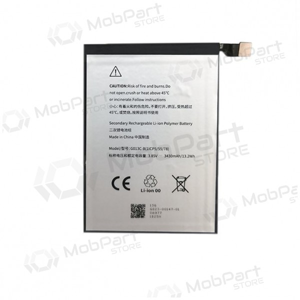 GOOGLE Pixel 3 XL bateria / acumulador (3430mAh)