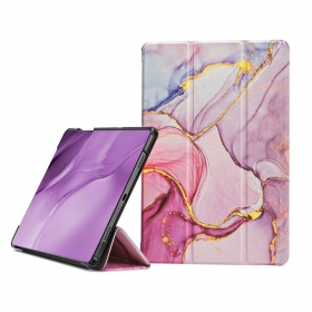 Capa Samsung Galaxy Tab A9+, Tab A11+ - Smart Leather (marble)