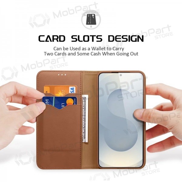 Capa Samsung Galaxy S25 Edge - Dux Ducis Hivo (castanho)
