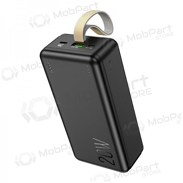 Bateria externa Power Bank Hoco J87B PD20W+QC3.0 30000mAh preto Bateria externa Power Bank Hoco J87B PD20W+QC3.0 30000mAh preto