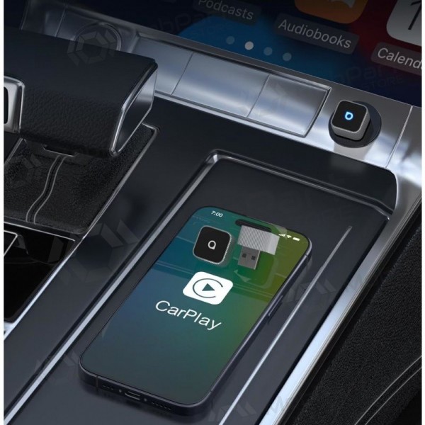 Adaptador sem fio CarPlay / Android Auto Ottocast Mini Cube CP88-T2 preto