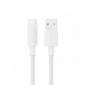 USB cabo Acefast C18-04 USB-A to USB-C 1.2m branco
