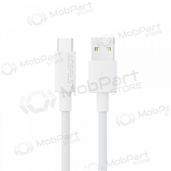 USB cabo Acefast C18-04 USB-A to USB-C 1.2m branco