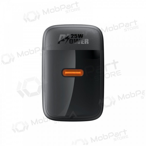 Carregador de telefone Acefast A104 25 W GaN USB-C preto