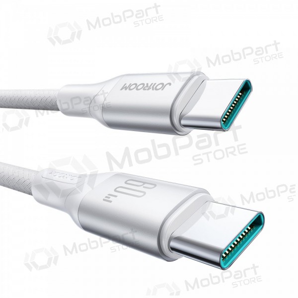 USB cabo Joyroom S-A28 USB-C to USB-C 60W 1.0m branco