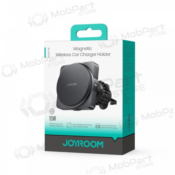 Suporte de telefone para carro com carregamento sem fio Joyroom JR-ZS506 MagSafe 15 W para grelhas de ventilação USB-C