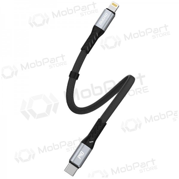 Cabo Lightning Dudao L10P USB-C para Lightning 0.23 m 20 W preto