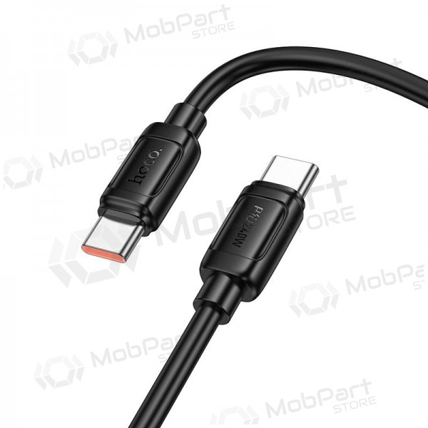 Cabo USB-C Hoco X115 USB-C para USB-C 1 m 240 W preto