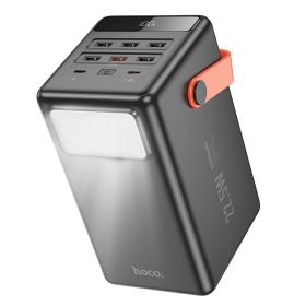 Bateria externa Power Bank Hoco J142 22.5W+PD20W 100000mAh preto
