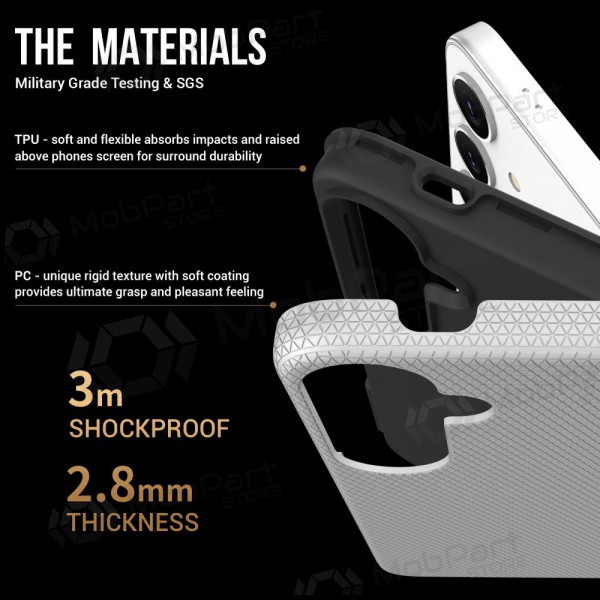 Samsung Galaxy S22 Ultra capa „Perfectionists“ (prata)