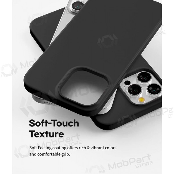 Capa Apple iPhone 16 Pro Max - Mercury Soft Feeling (preto)