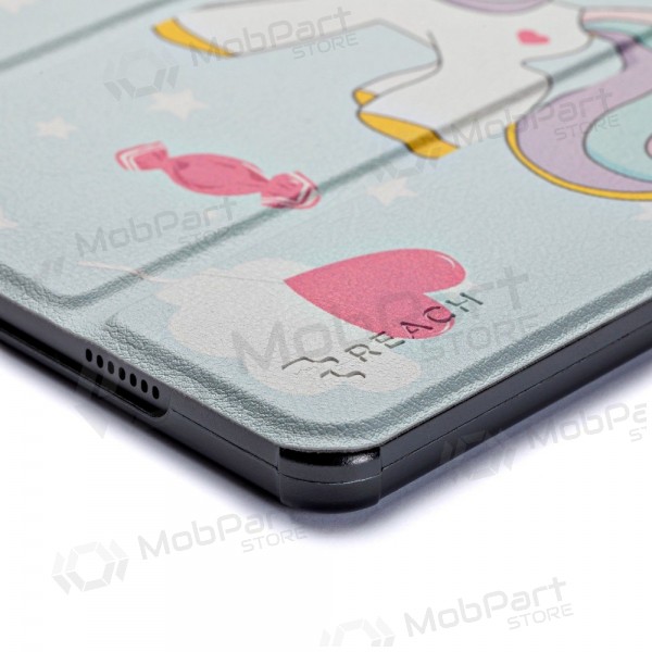 Capa Samsung Galaxy Tab A9+, Tab A11+ - Smart Leather (unicorn)