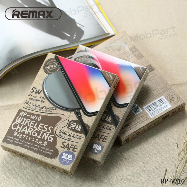 Carregador sem fio Remax RP-W10 5W (prata)