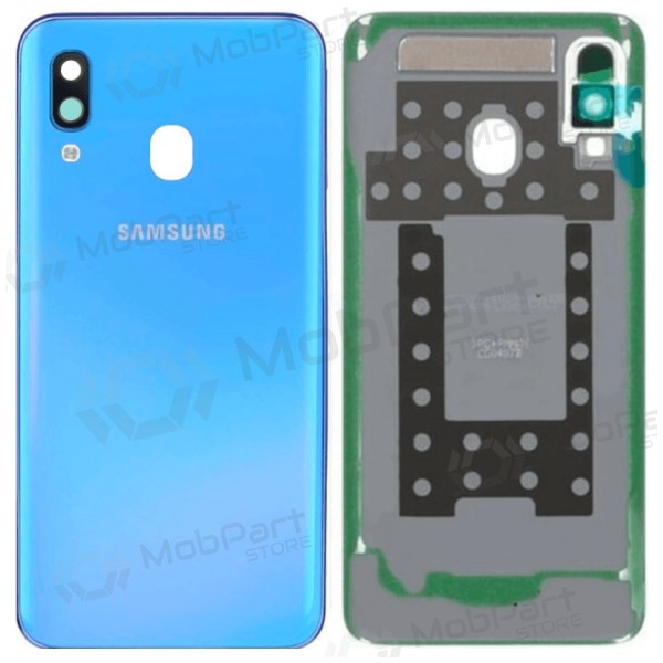 Capa traseira Samsung Galaxy A40 (2019) (azul) (original)