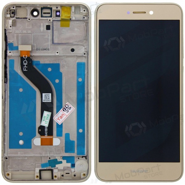 Huawei P8 Lite (2017) / P9 Lite (2017) / Honor 8 Lite ecrã (dourado) (com moldura)