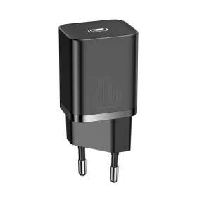 Carregador buitinis Baseus Super Si 20W preto CCSUP-B01