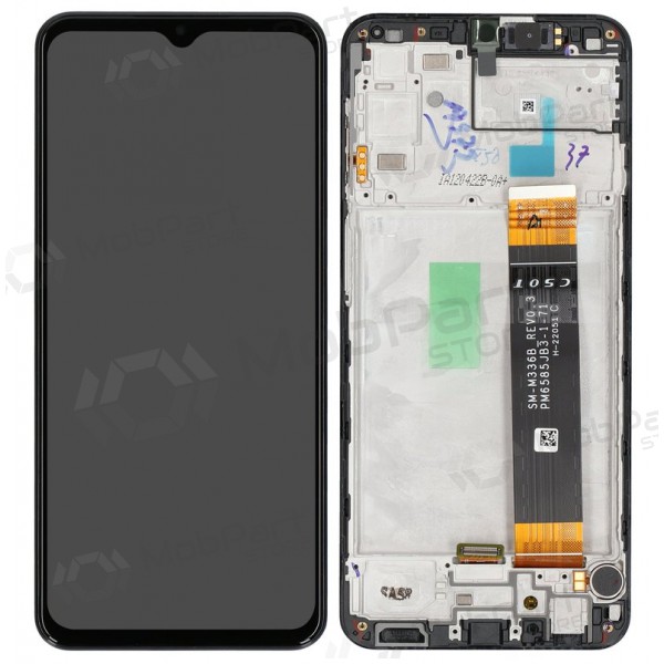 Ecrã Samsung Galaxy A23 4G (preto) (com moldura) (original)