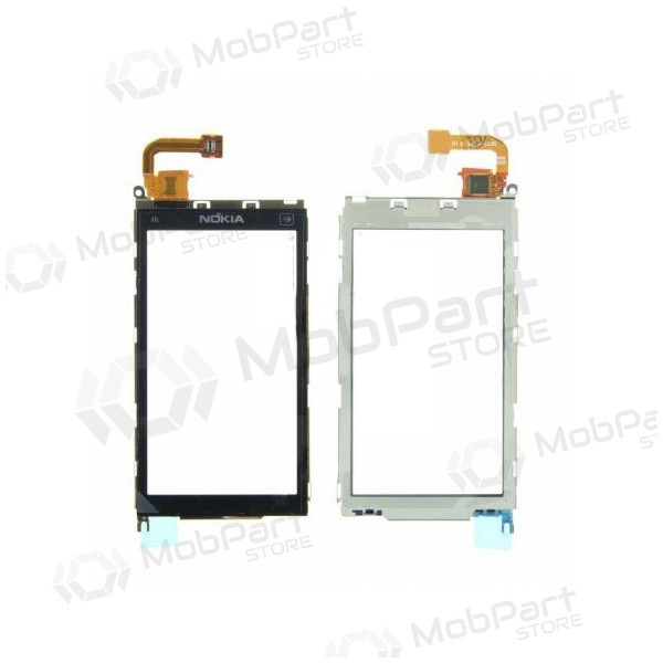 Nokia x6 vidro sensível ao toque (com moldura)