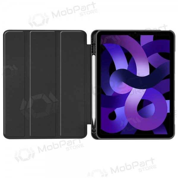 Capa para Apple iPad Air (2020, 2022, 2024, 2025, 2026) - Tech-Protect SmartCase Pen Holder (preta)