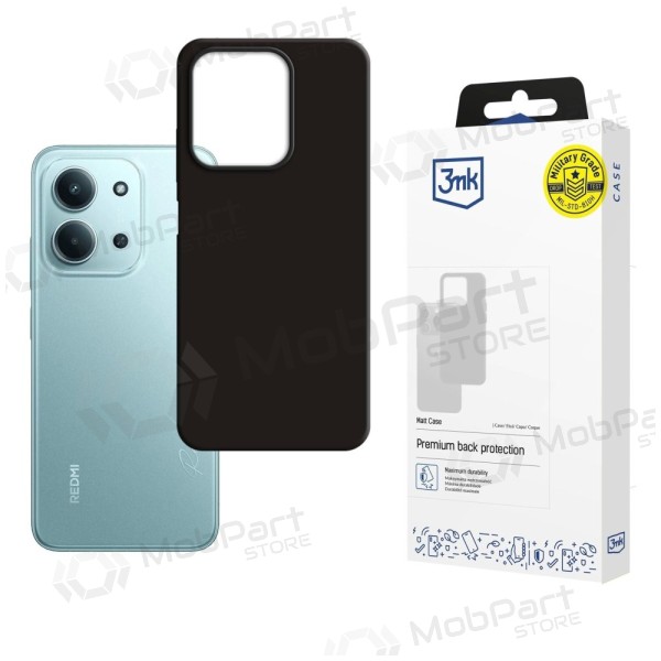 Capa Xiaomi Redmi 15C, Poco C85 - 3MK Matt Case (preta)