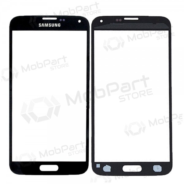 Samsung G900F Galaxy S5 Vidro de tela (preto) (for screen refurbishing)
