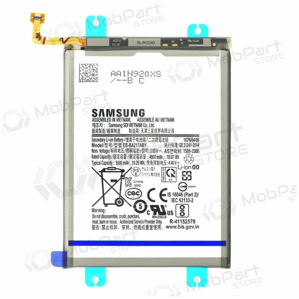 Samsung A12, A12s, A13, A21s, M12 bateria, akumuliatorius (original) Samsung A12, A12s, A13, A21s, M12 bateria, akumuliatorius (original)