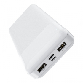Bateria externa Power Bank Hoco J72A 20000mAh branco