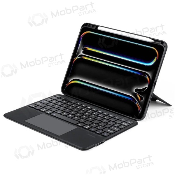 Capa para Apple iPad Pro 11 2024, 2025 com teclado - Dux Ducis DK (preta)