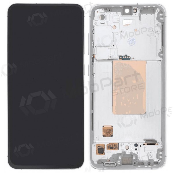 Tela Samsung Galaxy S24 FE (prata) (com moldura) (Premium)